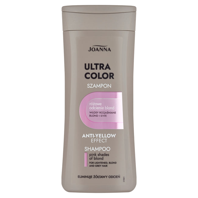 Joanna Ultra Color szampon różowe odcienie blond 200ml