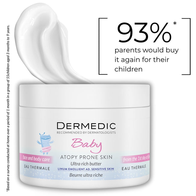 DERMEDIC Baby masło intensywnie natłuszczające od 1.dnia życia 225ml