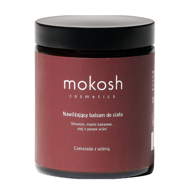 Mokosh Nawilżający balsam do ciała Czekolada z wiśnią 180ml