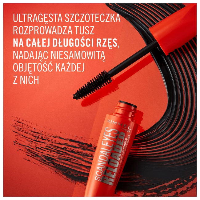 Rimmel Scandal Eyes Reloaded Mascara pogrubiający tusz do rzęs