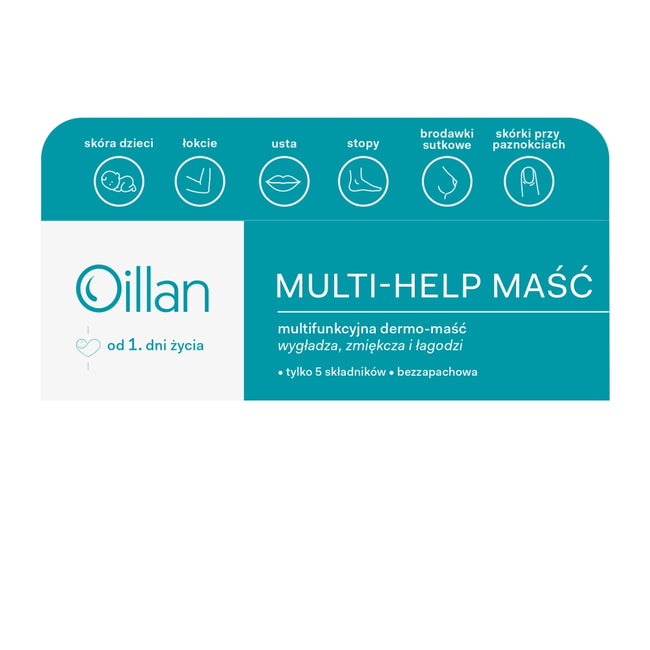 Oillan Multi-Help multifunkcyjna dermo-maść 12g