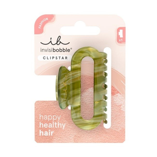 Invisibobble Clipstar Fashion klamra do włosów Evergreen M 1szt.