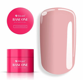 Silcare Base One Cover Medium żel budujący do paznokci 100g