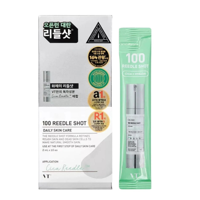 VT Cosmetics Reedle Shot 100 booster do głębokiej poprawy tekstury skóry 10x2ml