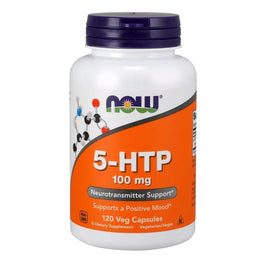 Now Foods 5-HTP 100mg 5-hydroksytryptofan suplement diety 120 kapsułek