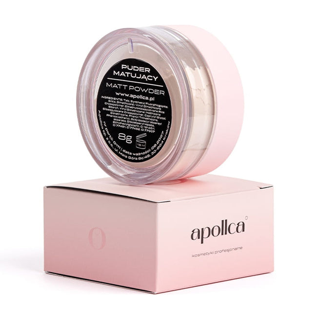 Apollca Matte Finish Powder puder matujący do twarzy