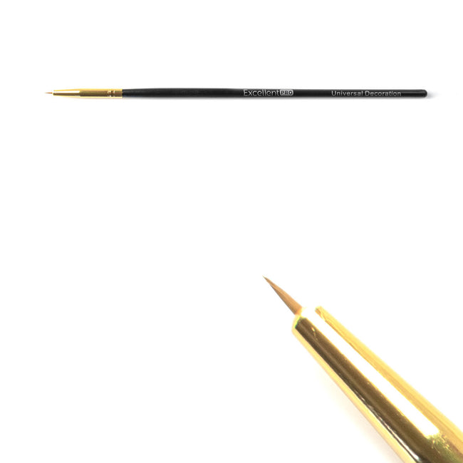 Excellent PRO Pędzelek do zdobień 3mm Black