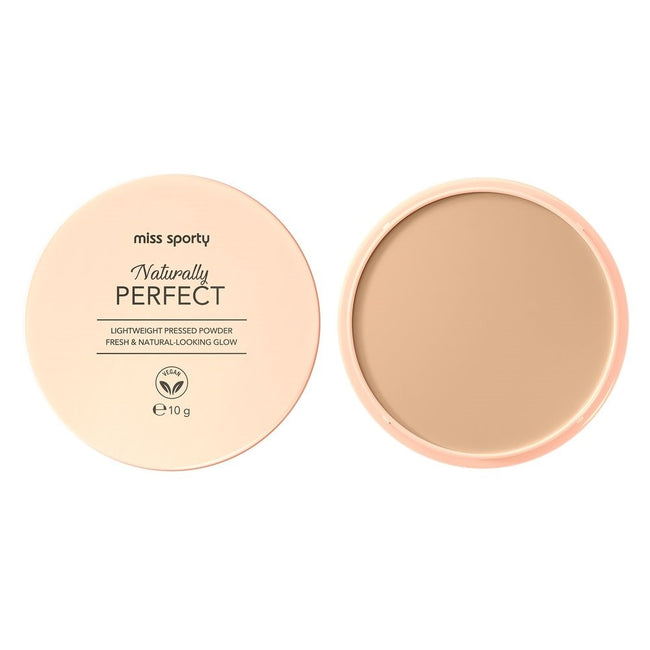 Miss Sporty Naturally Perfect wegański puder prasowany