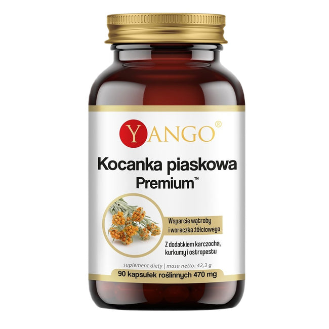 Yango Kocanka piaskowa Premium™ suplement diety 90 kapsułek