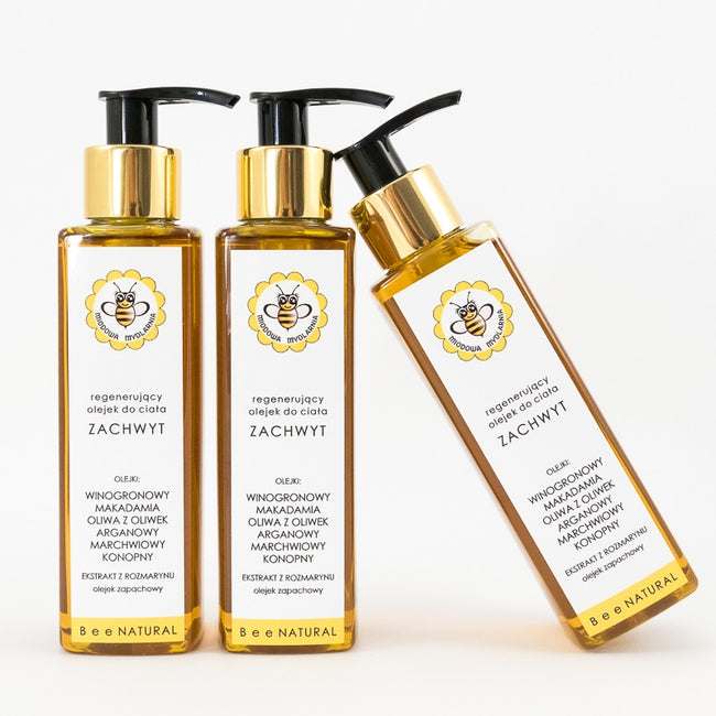 Miodowa Mydlarnia Olejek do ciała Zachwyt 150ml
