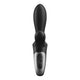 Satisfyer Heat Climax+ analny wibrator ze stymulacją Black