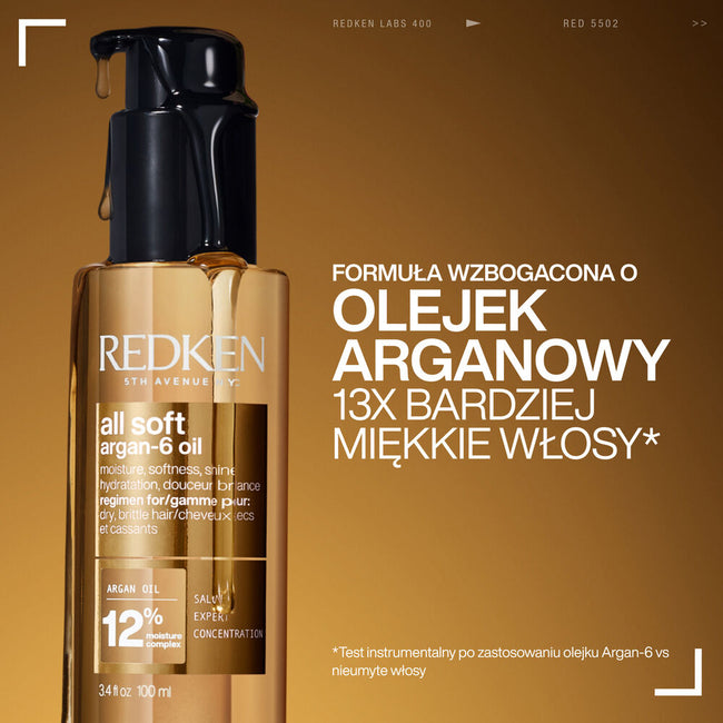 Redken All Soft olejek argan-6 100ml