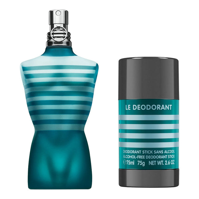 Jean Paul Gaultier Le Male zestaw woda toaletowa spray 75ml + dezodorant sztyft 75ml