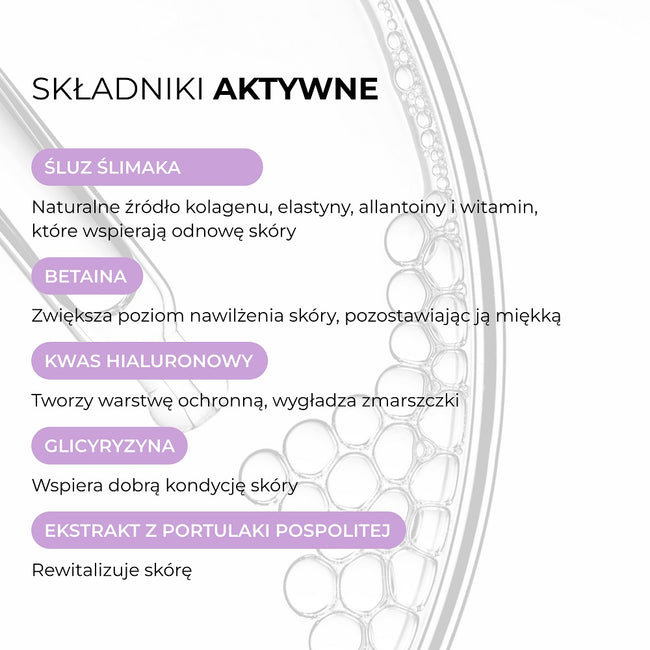 L'biotica Maska na tkaninie ze śluzem ślimaka - błyskawiczna regeneracja 23ml