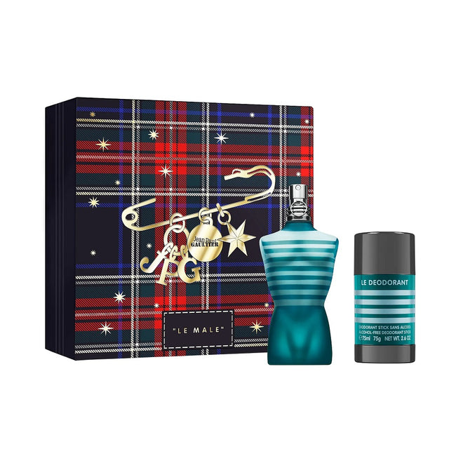 Jean Paul Gaultier Le Male zestaw woda toaletowa spray 75ml + dezodorant sztyft 75ml