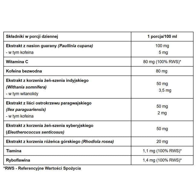 Pharmovit Energy Control™ suplement diety w płynie 100ml