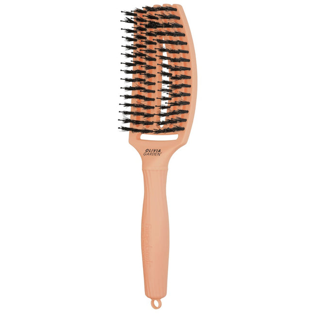 Olivia Garden Fingerbrush Bloom szczotka do włosów z włosiem dzika Peach