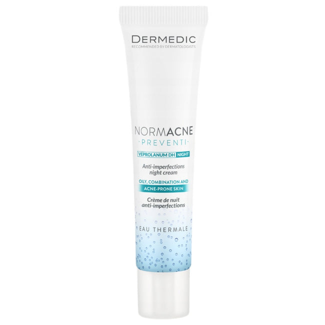DERMEDIC Normacne krem niwelujący niedoskonałości na noc 40ml