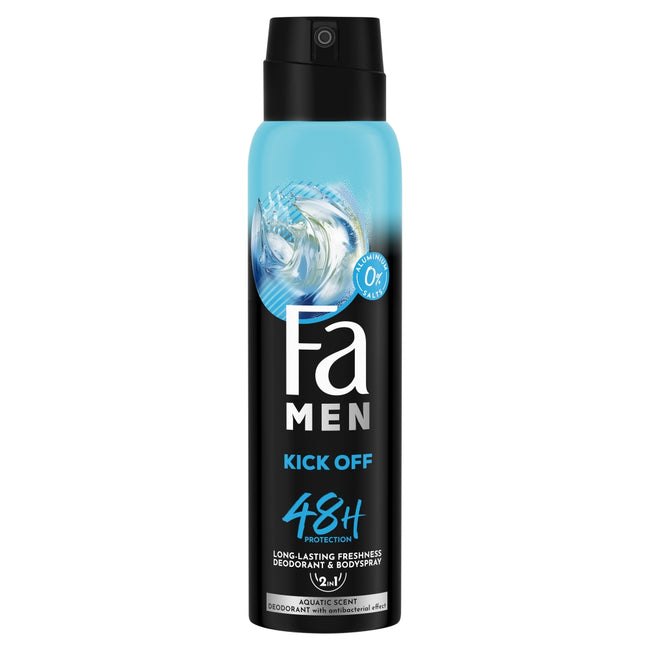 Fa Men Kick Off 48h dezodorant w sprayu o odświeżającym zapachu 150ml
