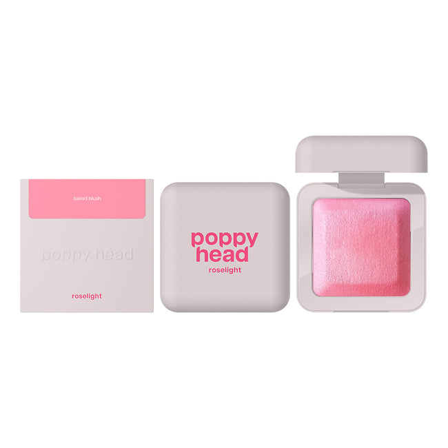 Poppy Head Roselight wypiekany róż rozświetlający 8.2g
