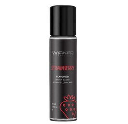 Wicked Water Based Intimate Lubricant lubrykant na bazie wody Strawberry 30ml