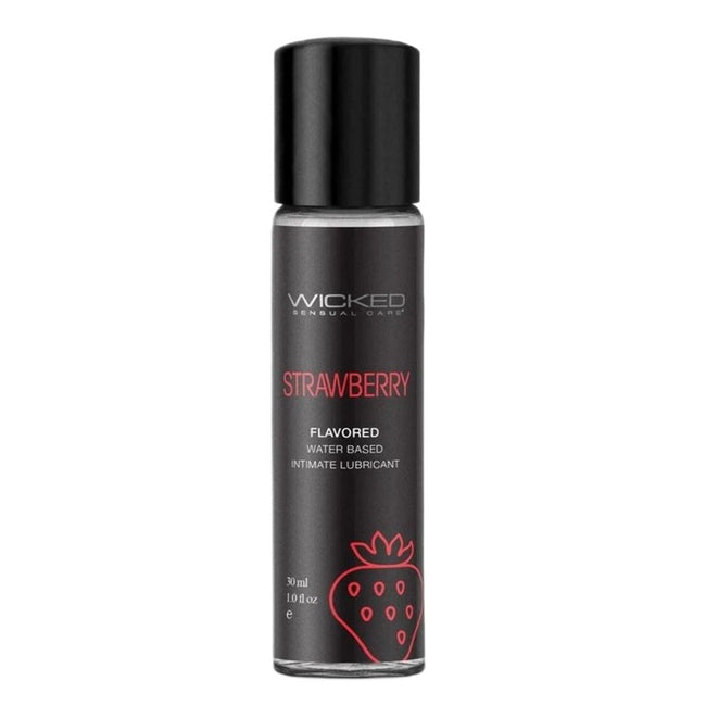Wicked Water Based Intimate Lubricant lubrykant na bazie wody Strawberry 30ml