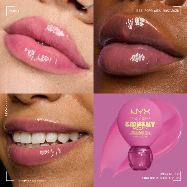 NYX Professional MakeUp Smushy SOS nawilżająca maska do ust 12ml