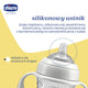 Chicco Transition Cup pierwszy kubek treningowy z miękkim ustnikiem 4m+ Szary 200ml