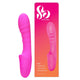 So Divine Pash Ribbed Vibrator żebrowany wibrator punktu G Pink