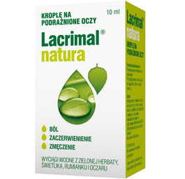 Lacrimal Natura krople na podrażnione oczy 10ml