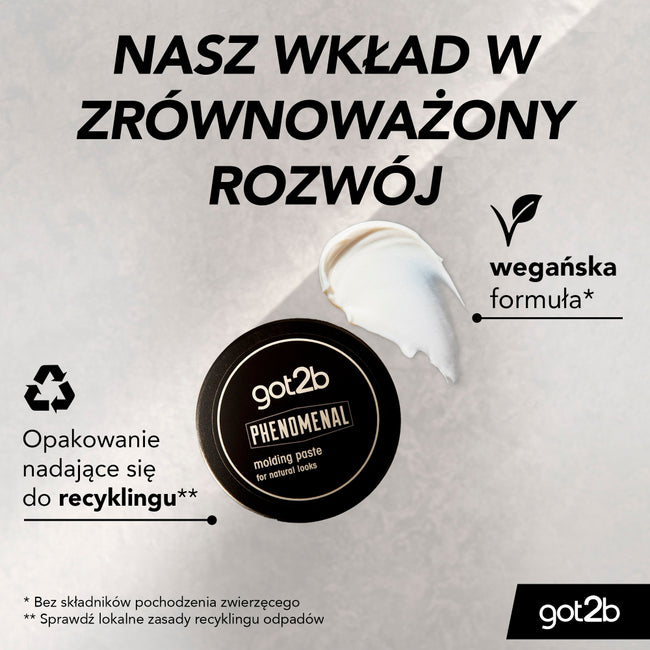 Got2B phenoMENal pasta do włosów modelująca 100ml