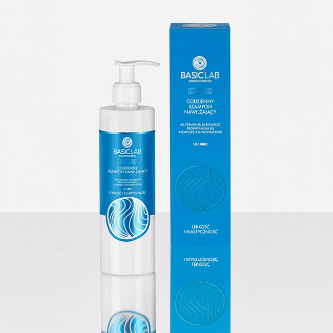 BasicLab Capillus codzienny szampon nawilżający 300ml
