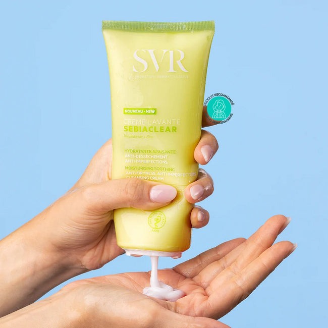 SVR Sebiaclear Creme Lavante kojący krem oczyszczający 200ml
