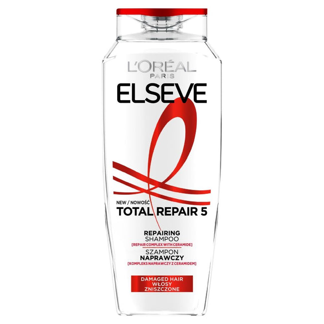 L'Oreal Paris Elseve Total Repair 5 szampon naprawczy do włosów zniszczonych 400ml