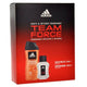 Adidas Team Force zestaw woda toaletowa spray 50ml + żel pod prysznic 250ml