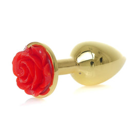 MyLove Butt Plug Collection metalowy korek analny Rose Red