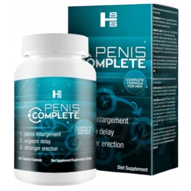 Sexual Health Series Penis Complete powiększenie mocna erekcja dłuższy sex suplement diety 60 tabletek