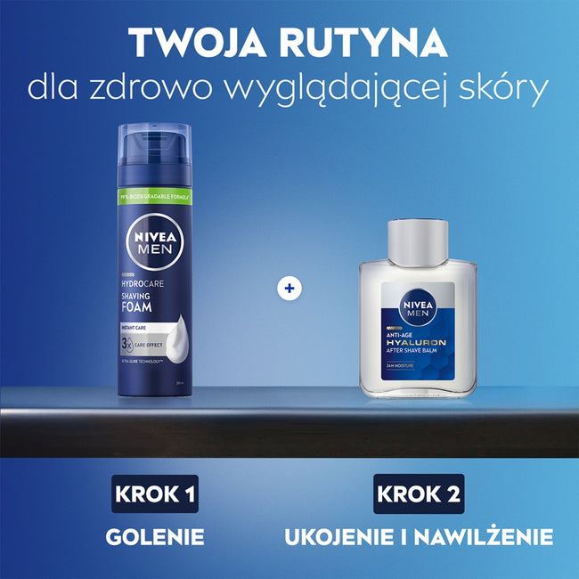 Nivea Men Anti-Age Hyaluron przeciwzmarszczkowy balsam po goleniu 100ml