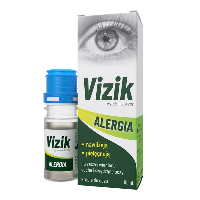 Vizik Alergia krople na zaczerwienione suche i swędzące oczy 10ml