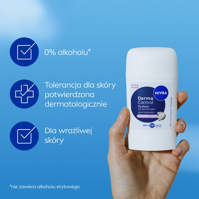 Nivea Derma Control Restore antyperspirant w sztyfcie 50ml
