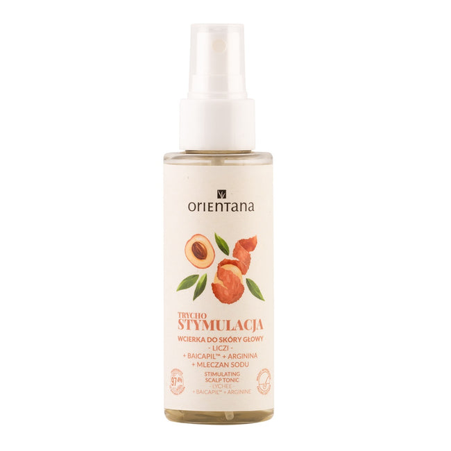 ORIENTANA Trycho Stymulacja wcierka do skóry głowy Liczi Baicapil Arginina Mleczan sodu 100ml
