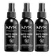 NYX Professional MakeUp Matte Setting Spray Trio zestaw utrwalaczy do makijażu 3x60ml