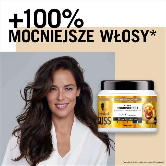 Gliss 4-in-1 Nourishment odżywcze masło 400ml