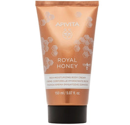 Apivita Royal Honey Rich Moisturizing Body Cream nawilżający krem do ciała o bogatej konsystencji z miodem tymiankowym 150ml