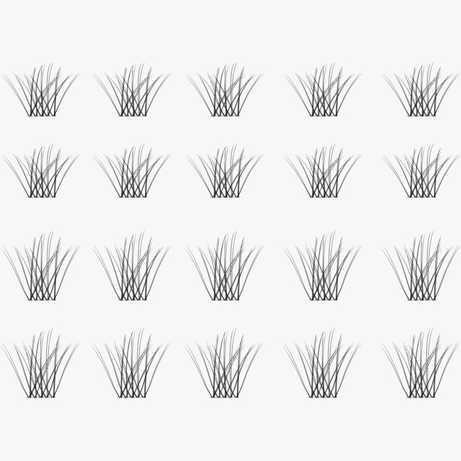 Essence What The Fake! False Lashes sztuczne do rzęsy z klejem do rzęs 20szt