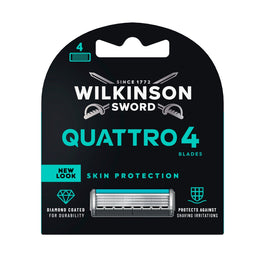 Wilkinson Quattro 4 Skin Protection zapasowe ostrza do maszynki do golenia 4szt