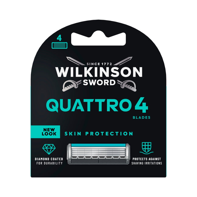 Wilkinson Quattro 4 Skin Protection zapasowe ostrza do maszynki do golenia 4szt