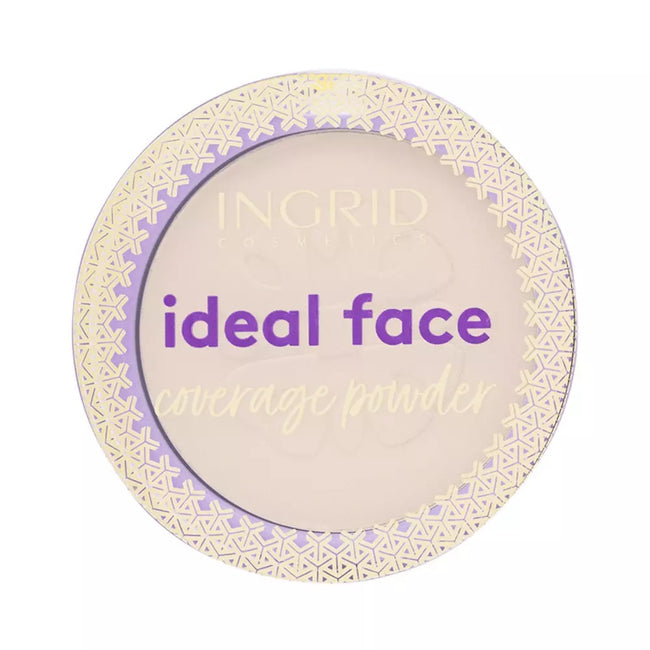 Ingrid Ideal Face puder prasowany z kwasem hialuronowym