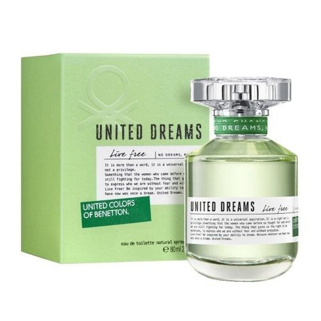 Benetton United Dreams Live Free For Her woda toaletowa spray