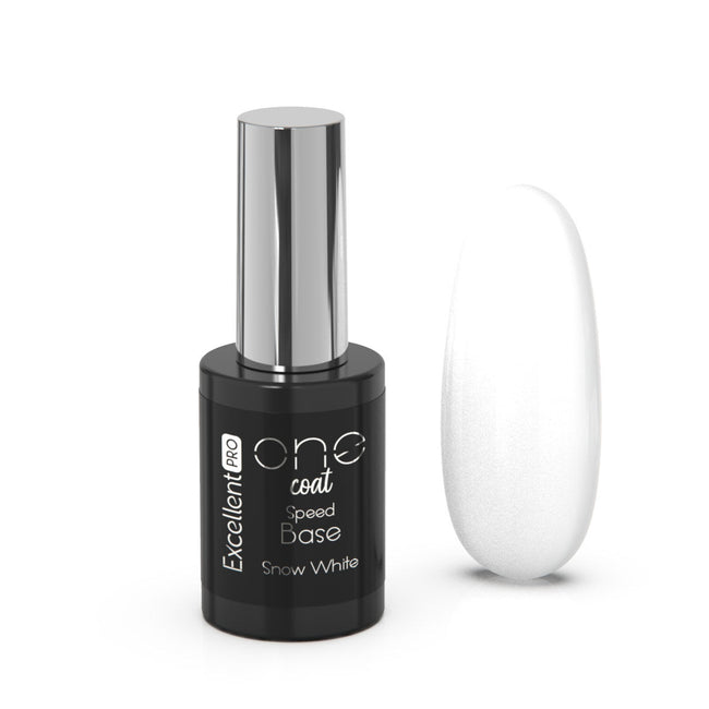 Excellent PRO One Coat Speed Base baza hybrydowa Snow White 11g